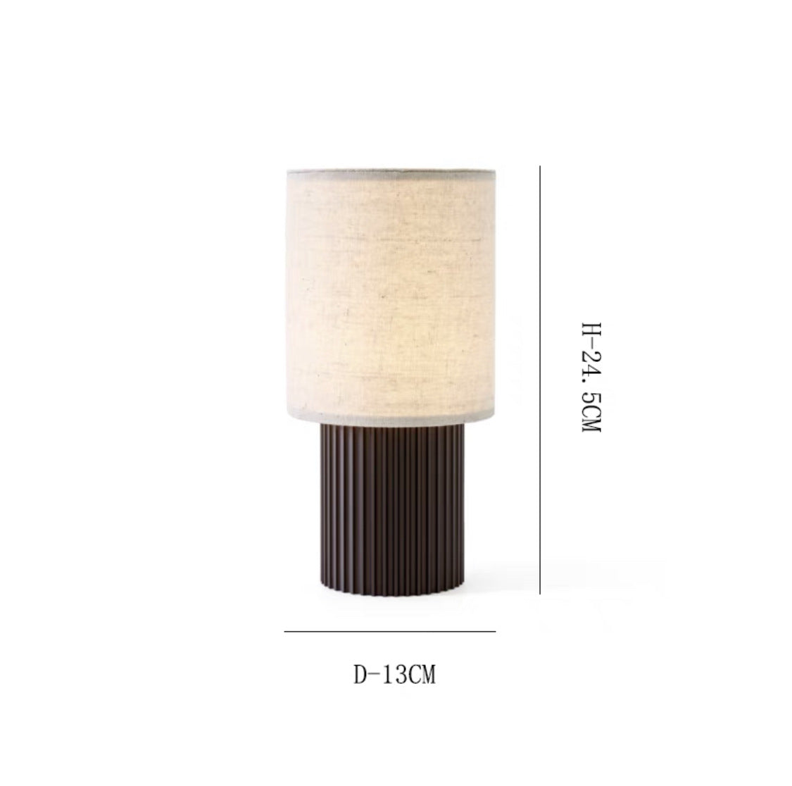 Lampada da Tavolo Ricaricabile Nordica - Atmosfera ed Eleganza Portatile