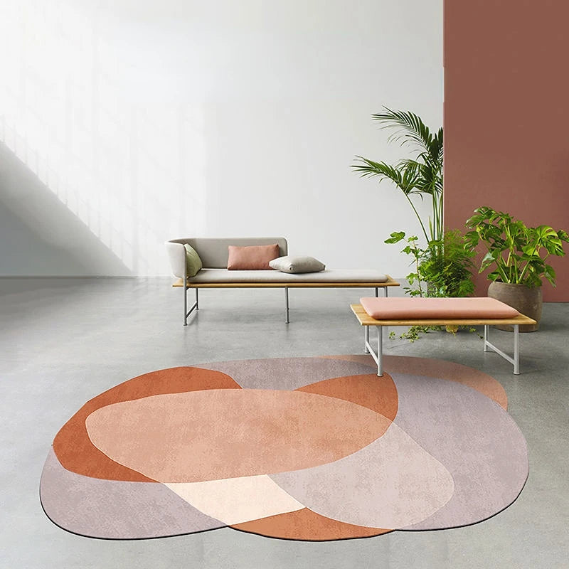 Tappeto Irregolare Geometrico - Eleganza e Comfort per Ogni Stanza