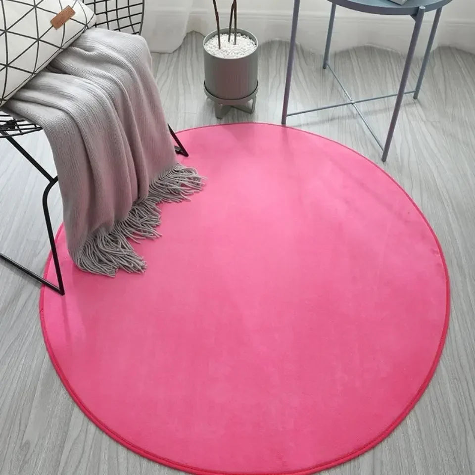 Tappeto Rotondo Nordico - Eleganza e Comfort per Ogni Stanza