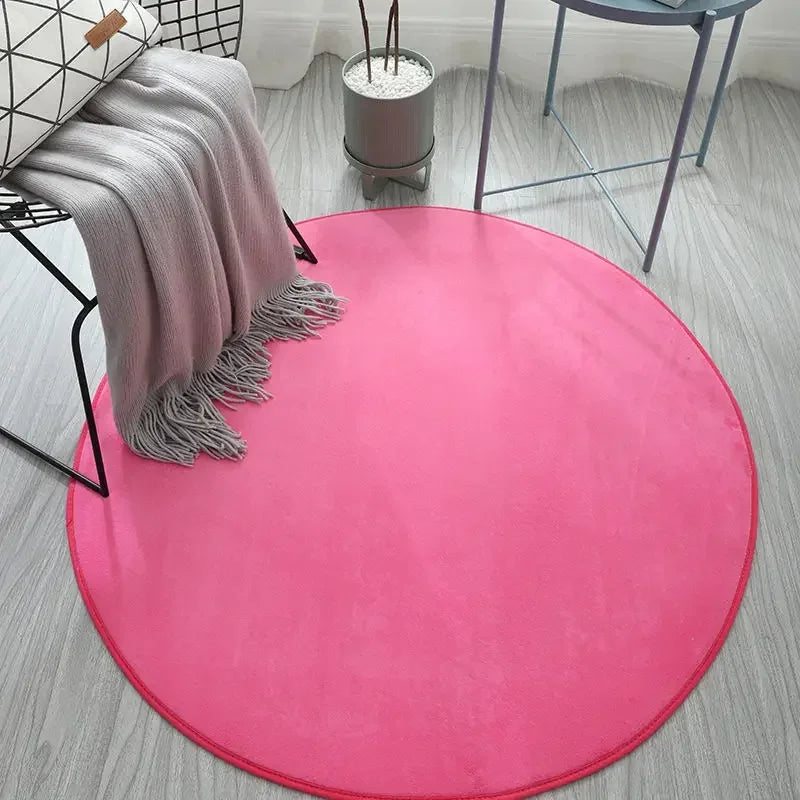 Tappeto Rotondo Nordico - Eleganza e Comfort per Ogni Stanza