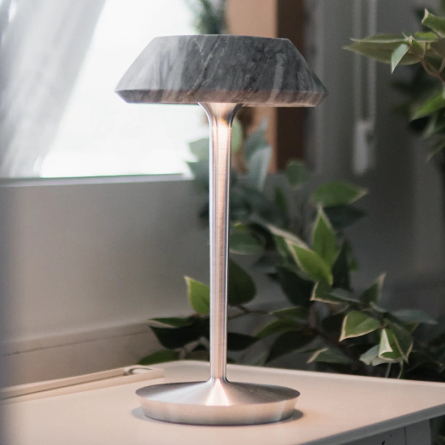 Lampada da Tavolo Luxury Marble Glass