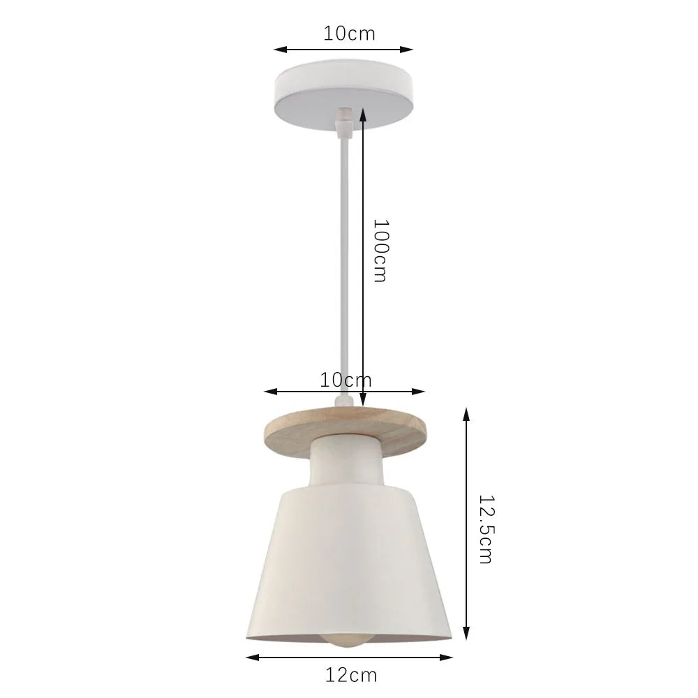 Eleganza Funzionale con Lampada a Sospensione in Stile Nordico