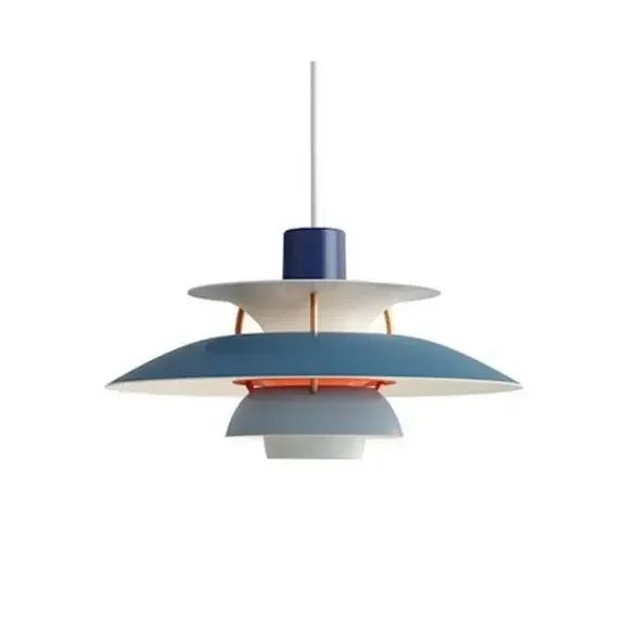 Fascino Danese con Lampadario a Sospensione Colorato