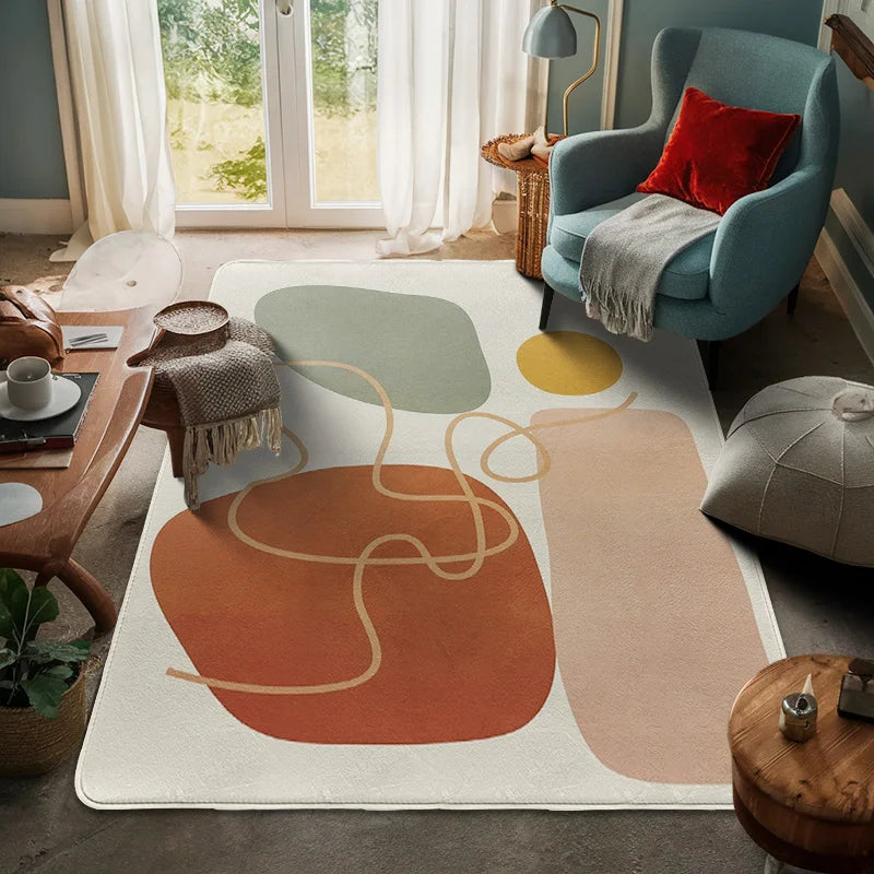 Tappetino Geometrico Morandi - Eleganza e Raffinatezza per Ogni Ambiente