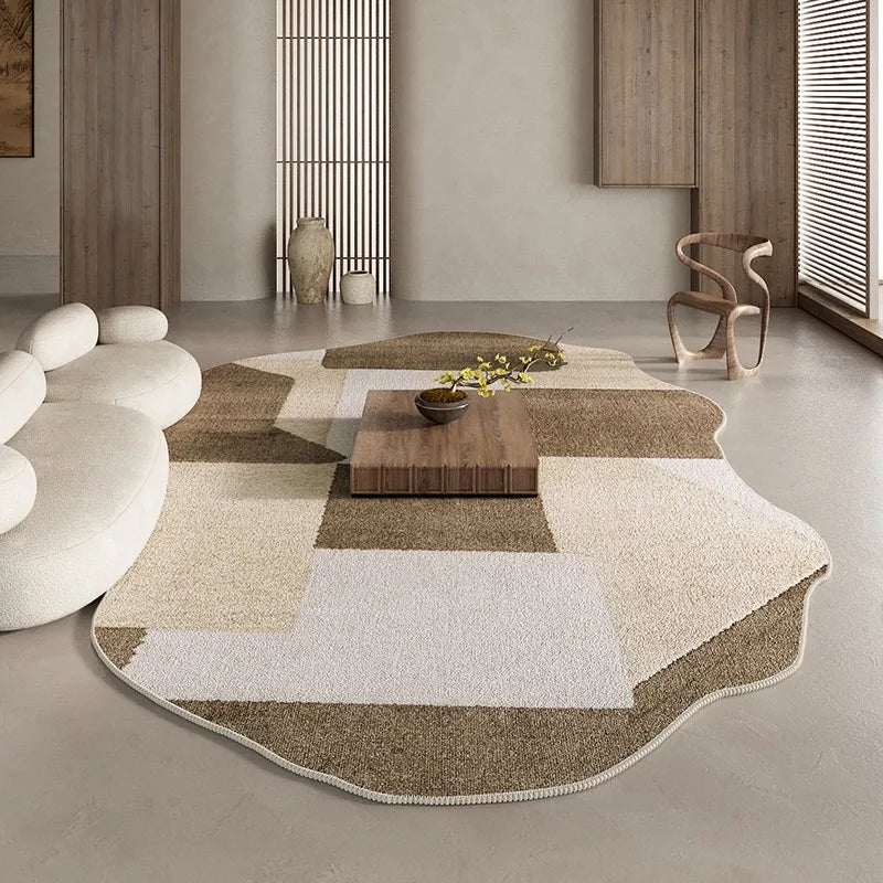 Tappeto Irregolare Geometrico - Eleganza e Comfort per Ogni Stanza
