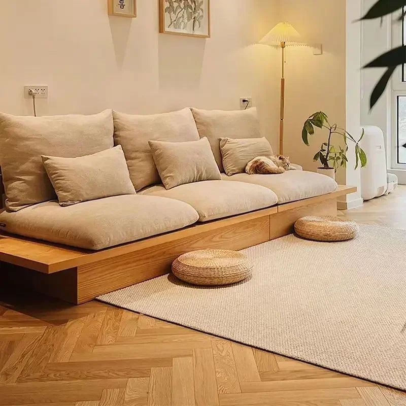 Divano in Stile Giapponese: Design Minimalista e Comfort per Piccoli Spazi