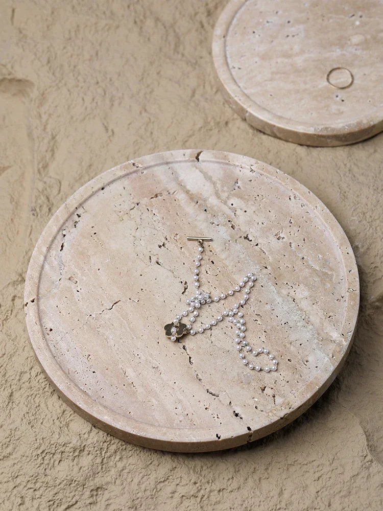 Vassoio Retro in Stile Wabi-Sabi - Eleganza Naturale per Ogni Ambiente