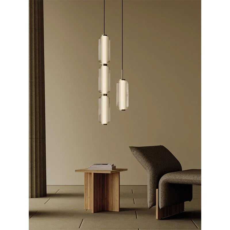 Lampadario da Soggiorno di Lusso - Design Americano con Combinazione di Scale