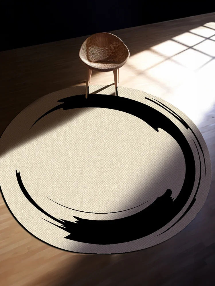Tappeto Rotondo Geometrico: Eleganza e Praticità per la Tua Casa