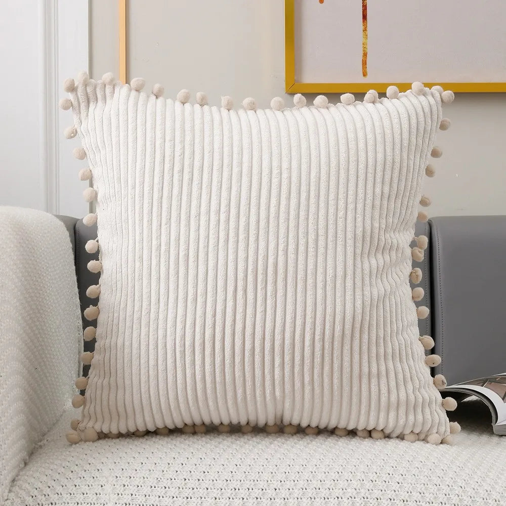 Fodere per Cuscini Boho in Velluto a Coste - Eleganza e Comfort per Ogni Ambiente