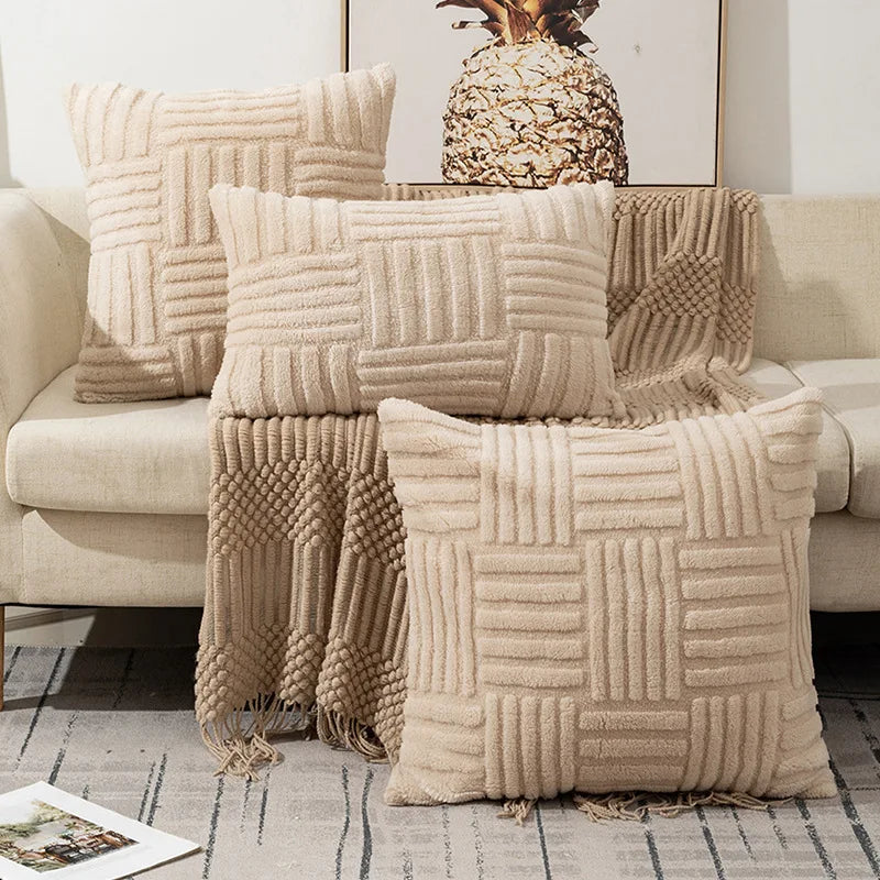 Federa per Cuscino in Peluche - Eleganza e Comfort per Ogni Ambiente