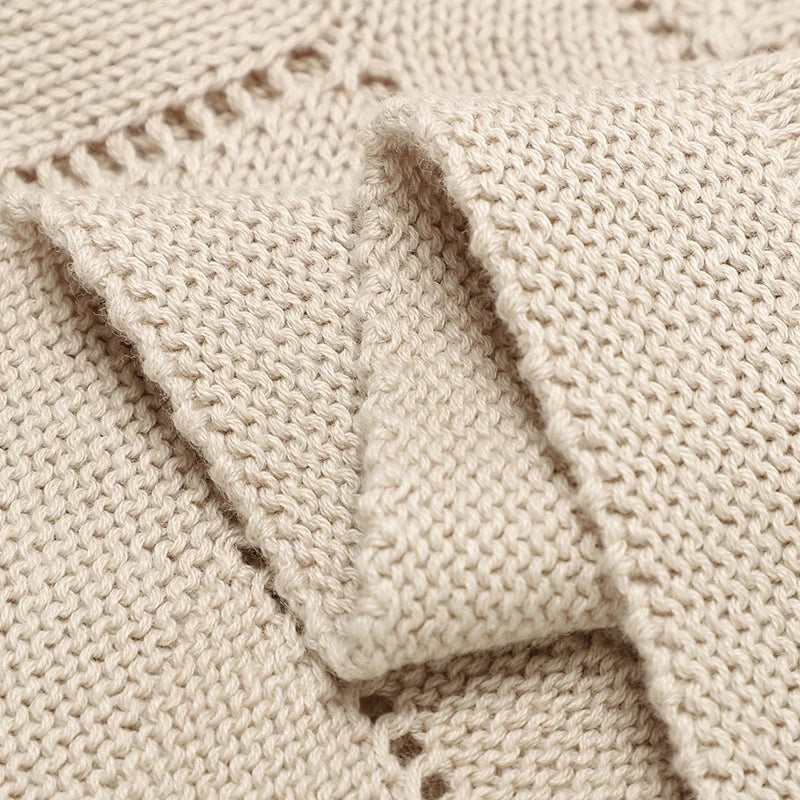 Coperta per Neonati in Cotone 100%: Morbidezza e Sicurezza per il Tuo Bambino