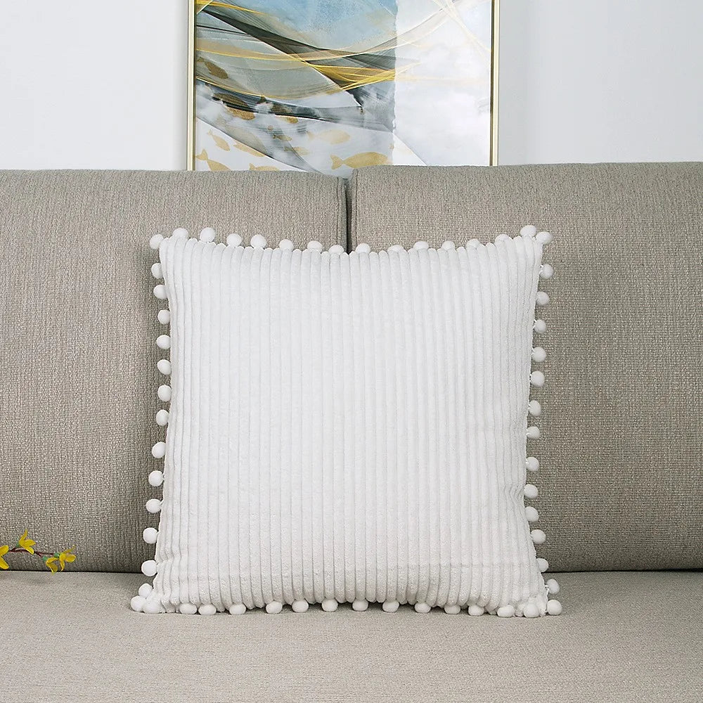 Fodere per Cuscini Boho in Velluto a Coste - Eleganza e Comfort per Ogni Ambiente