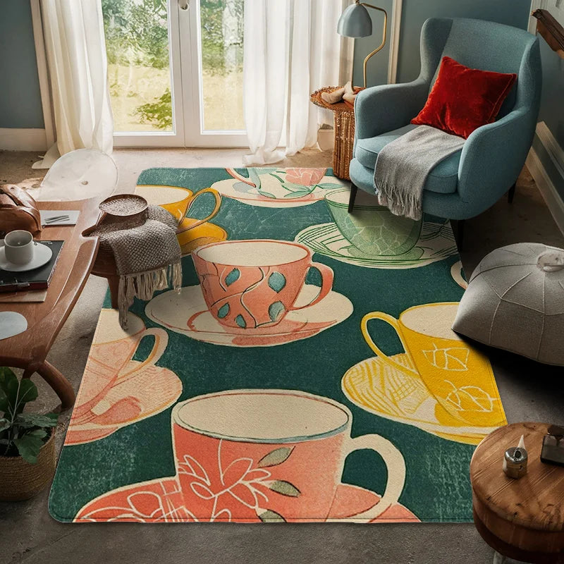 Tappetino Geometrico Astratto Morandi - Eleganza e Raffinatezza per Ogni Ambiente