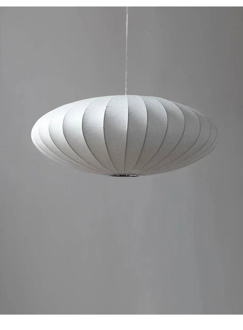 Lampada a Sospensione in Seta Wabi Sabi - Eleganza e Armonia per la Tua Casa