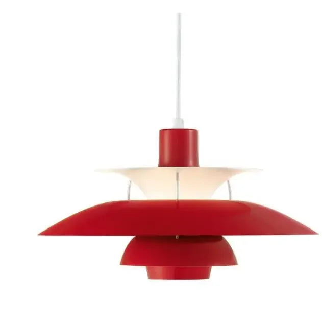 Fascino Danese con Lampadario a Sospensione Colorato