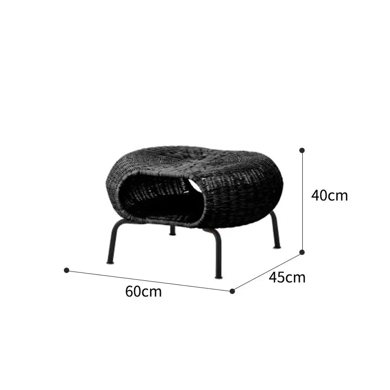 Sedia per il Tempo Libero in Rattan - Eleganza e Comfort per Ogni Ambiente