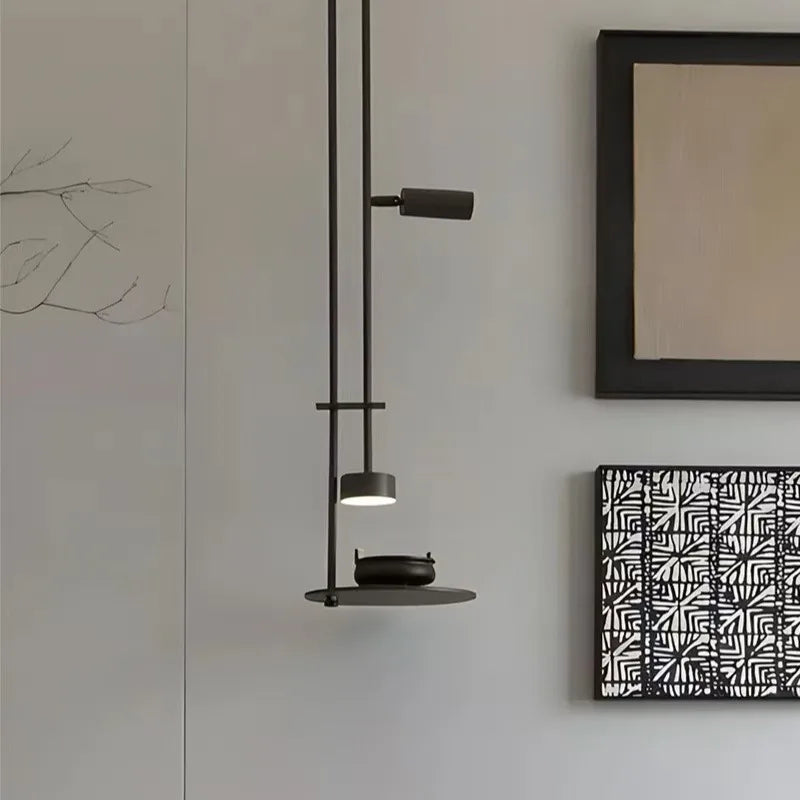 Applique da Parete in Metallo Nero - Eleganza e Raffinatezza per Ogni Ambiente