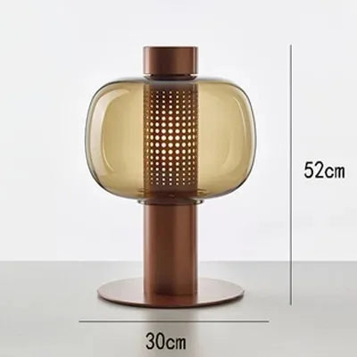 Lampada da Tavolo Bonbori Brokis - Design Retro in Vetro per un'Illuminazione Elegante e Funzionale