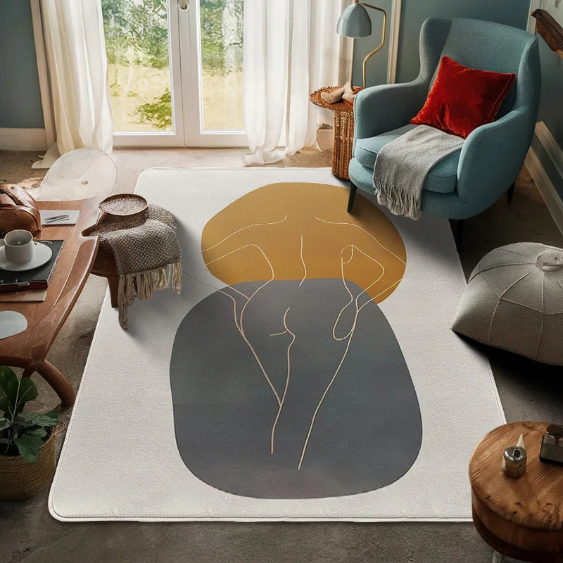 Tappetino Geometrico Morandi - Eleganza e Raffinatezza per Ogni Ambiente