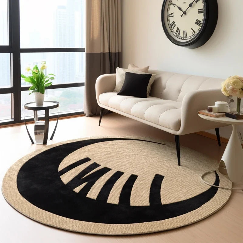 Tappeto Rotondo Geometrico: Eleganza e Praticità per la Tua Casa