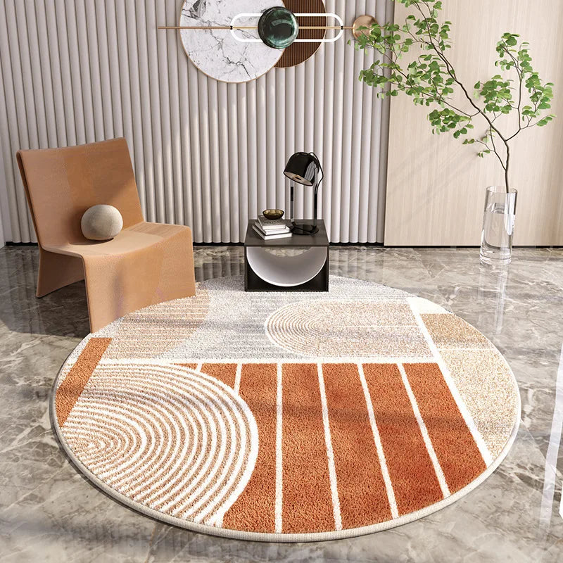 Tappeto Rotondo di Lusso - Eleganza e Comfort per Ogni Stanza