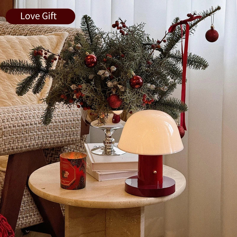 Lampada da Tavolo a Fungo LED - Eleganza e Atmosfera per Ogni Ambiente
