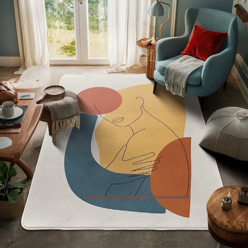 Tappetino Geometrico Morandi - Eleganza e Raffinatezza per Ogni Ambiente
