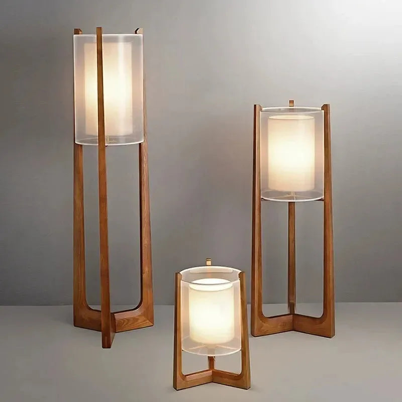 Lampada da Terra Giapponese Quinn - Eleganza e Raffinatezza per Ogni Ambiente