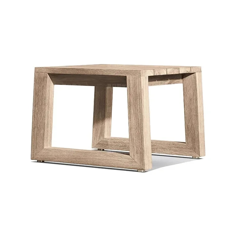 Divano da Esterno di Lusso in Teak - Eleganza e Comfort per Ogni Ambiente