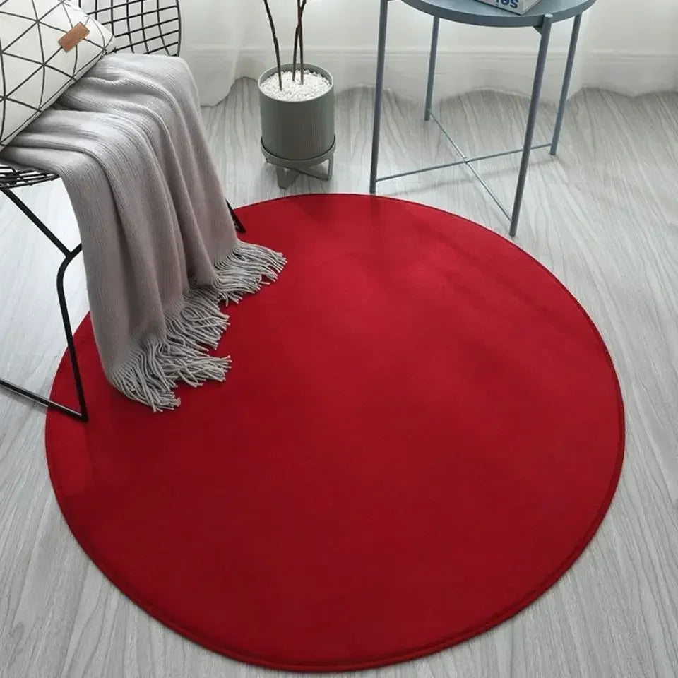 Tappeto Rotondo Nordico - Eleganza e Comfort per Ogni Stanza