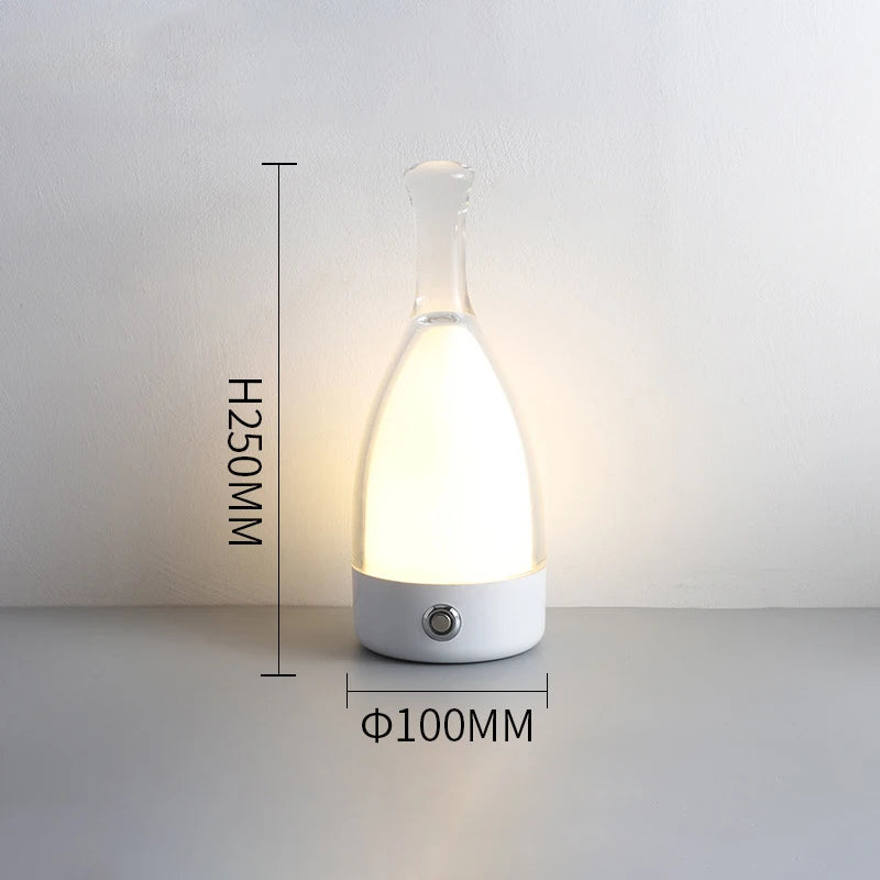 Stile Moderno con Lampada LED Portatile ‘Anna’