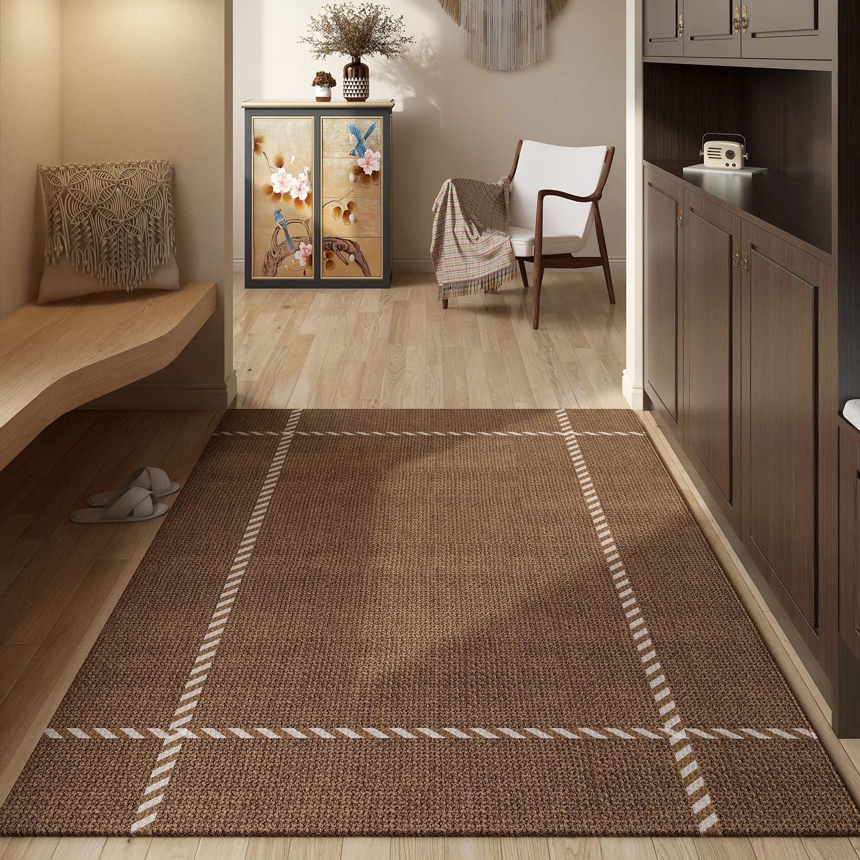 Zerbino d'Ingresso Marrone - Eleganza e Funzionalità per Ogni Ambiente