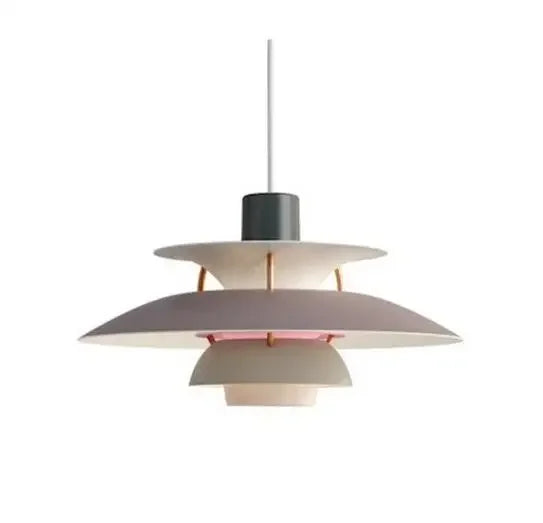 Fascino Danese con Lampadario a Sospensione Colorato