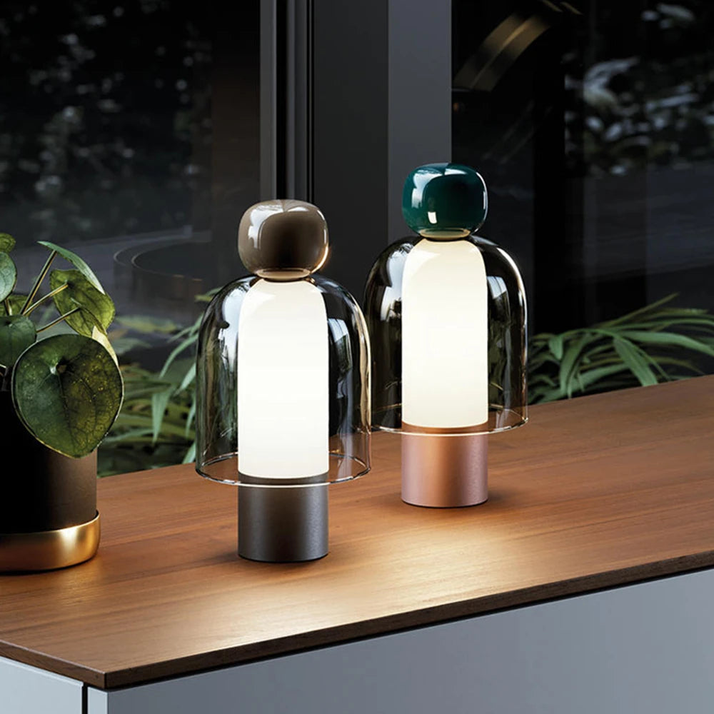 Lampada da Tavolo LED Nordica "Easy Peasy" - Design Minimalista per Ogni Ambiente