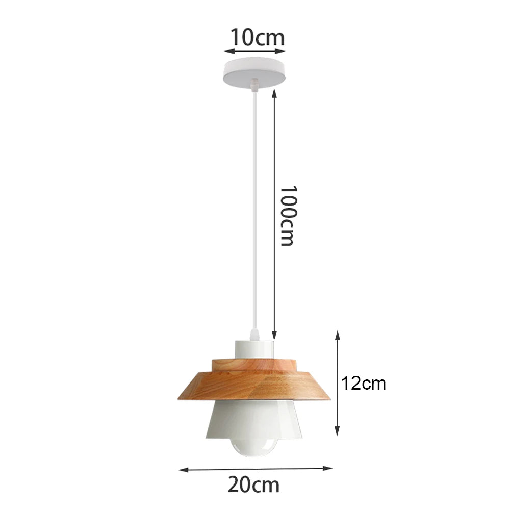 Eleganza Funzionale con Lampada a Sospensione in Stile Nordico