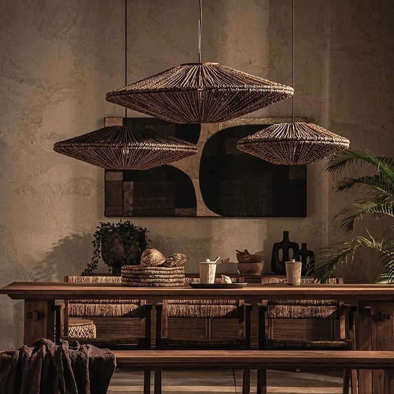 Lampadario Giapponese Wabi Sabi - Eleganza e Armonia per Ogni Ambiente