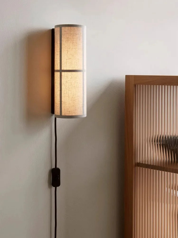 Lampada da Parete in Tessuto: Design Giapponese e Atmosfera Accogliente