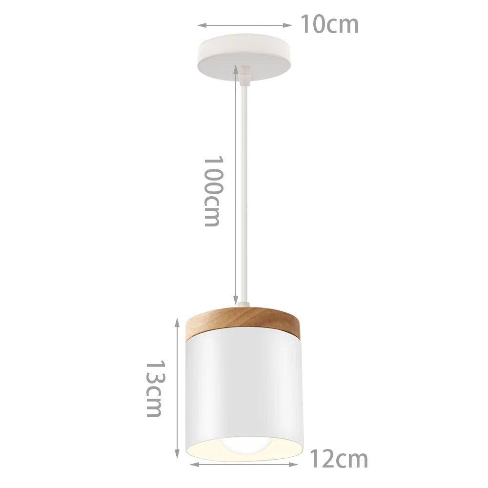 Eleganza Funzionale con Lampada a Sospensione in Stile Nordico