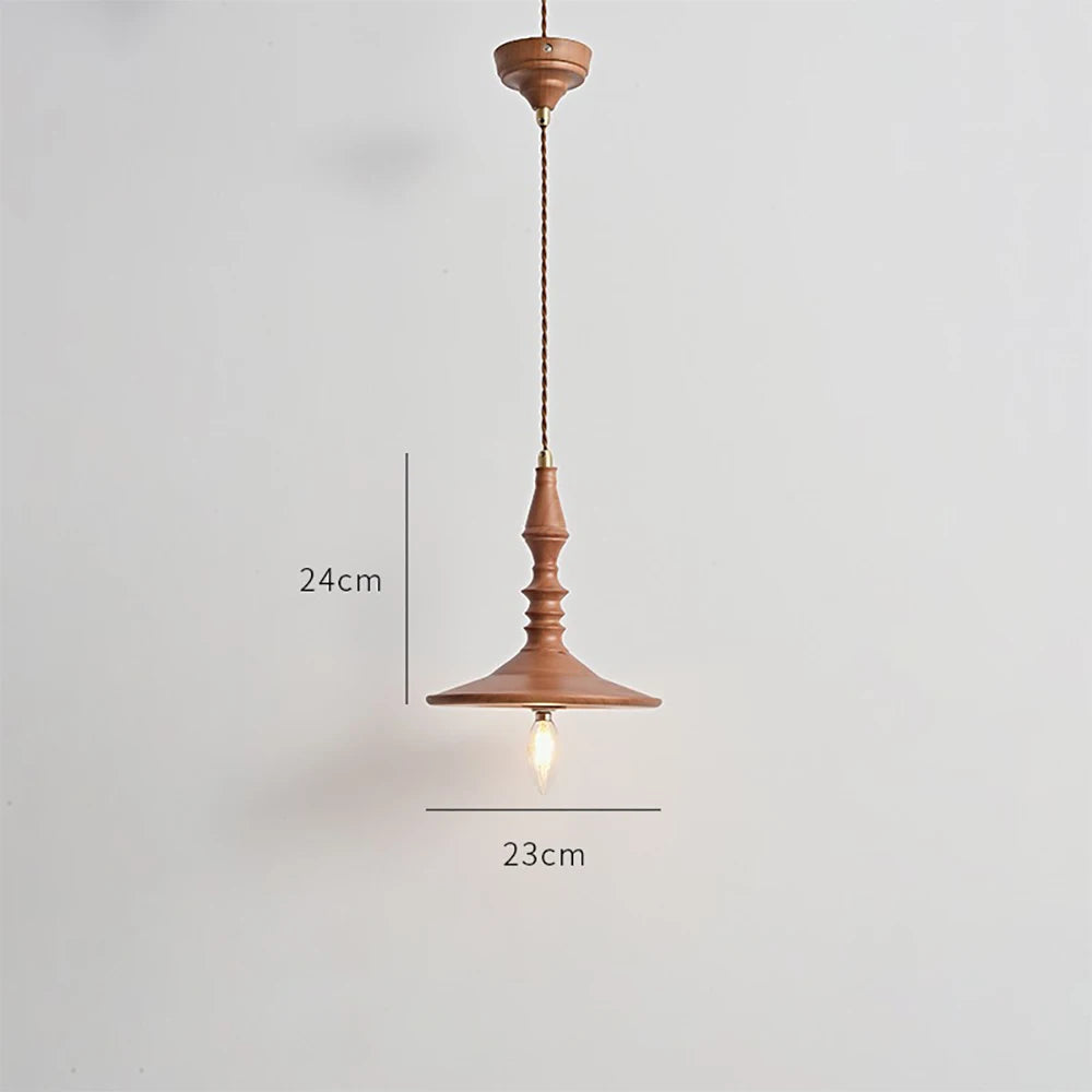 Lampada a Sospensione in Legno – Design Nordico e Illuminazione Naturale