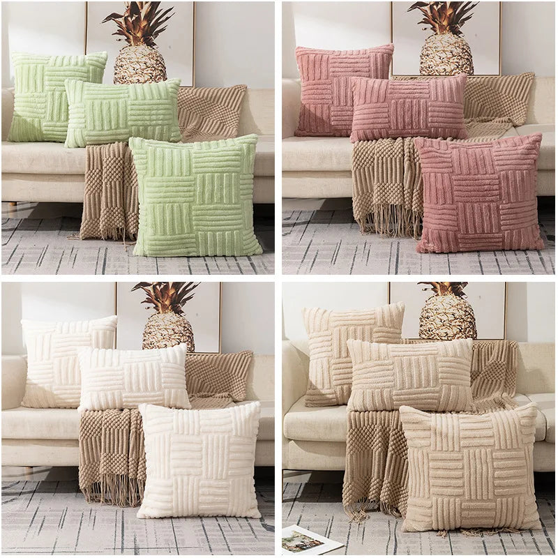 Federa per Cuscino in Peluche - Eleganza e Comfort per Ogni Ambiente