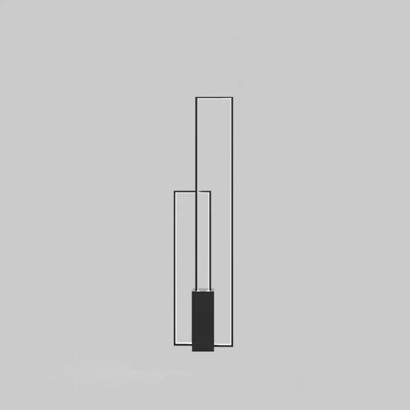 Lampada da Terra Nordica Geometrica - Eleganza e Minimalismo per Ogni Ambiente