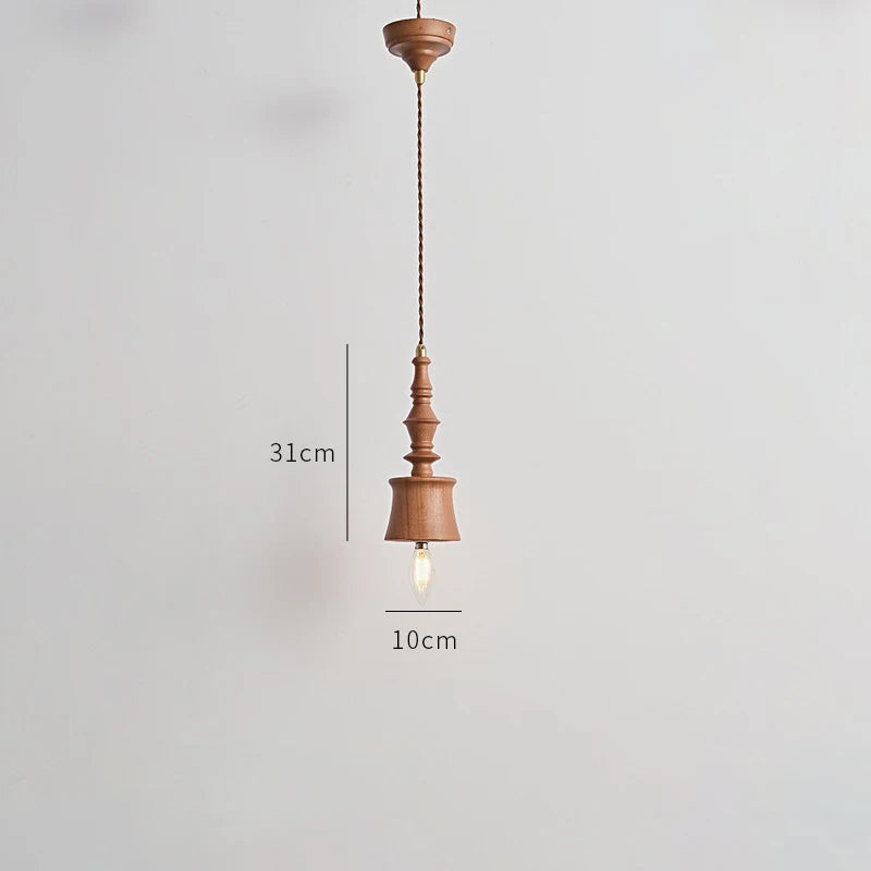 Lampada a Sospensione in Legno – Design Nordico e Illuminazione Naturale