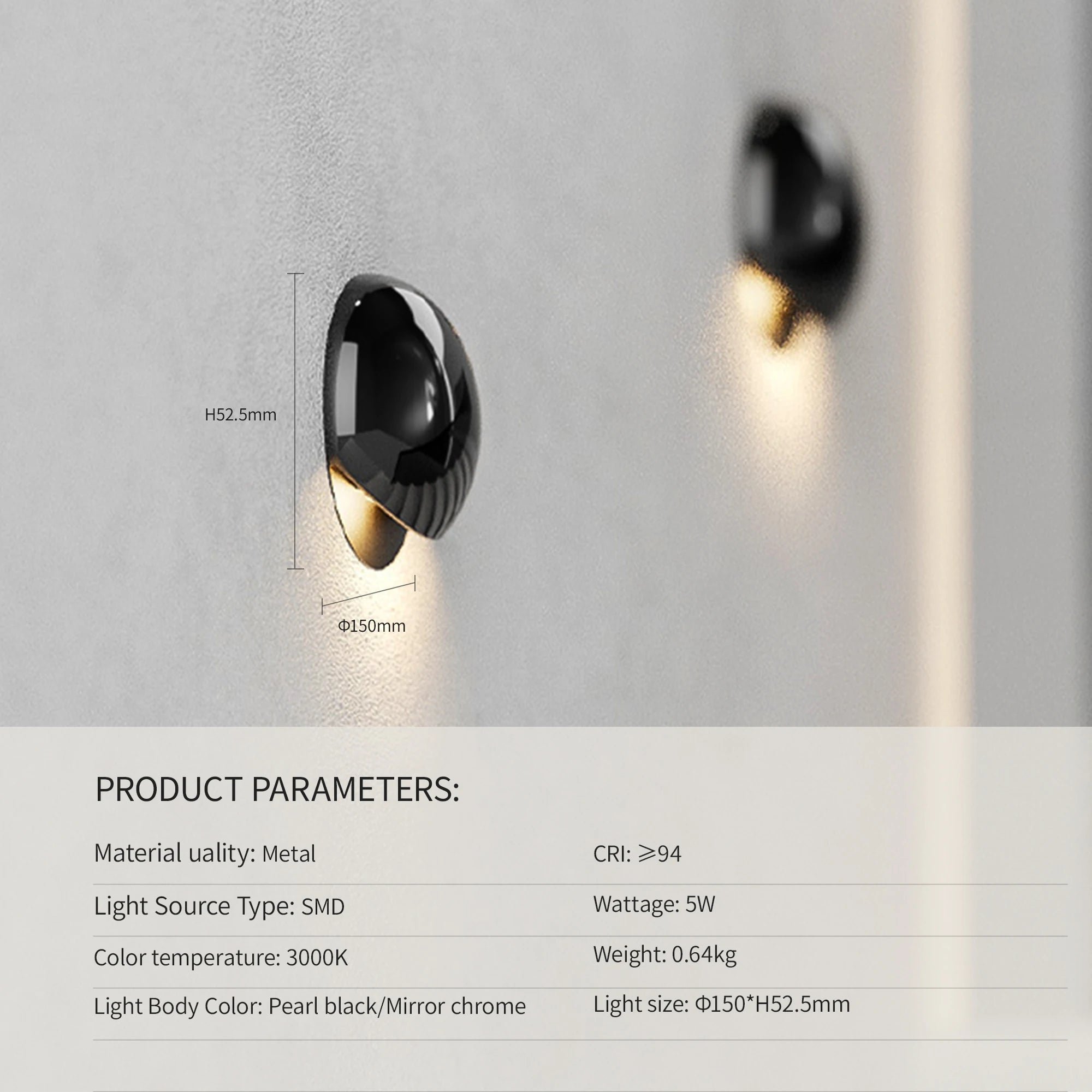 Lampada da Parete LED Moderna - Eleganza e Funzionalità per Ogni Ambiente