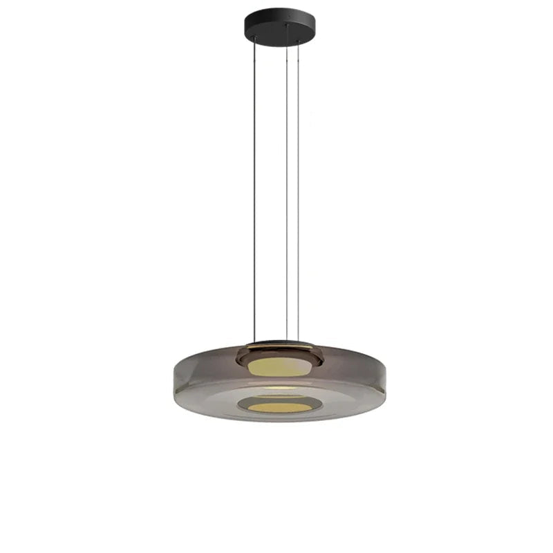 Lampadario Minimalista Italiano in Vetro - Design Moderno per Bar e Ristoranti