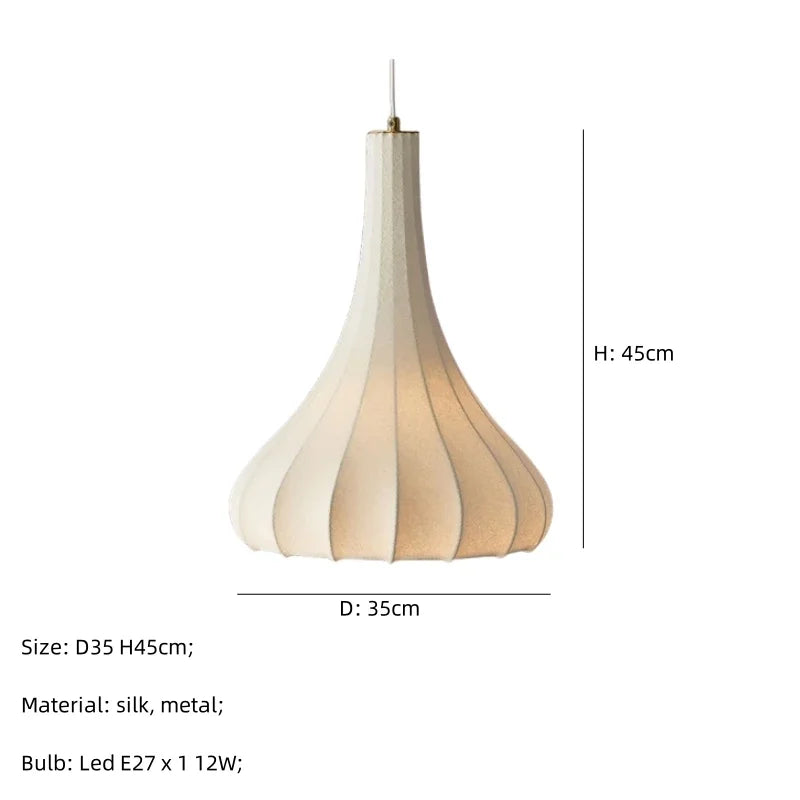 Lampada a Sospensione Nordic E27 - Eleganza e Minimalismo per la Tua Casa