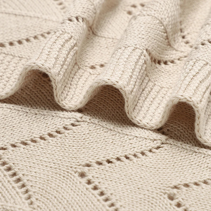Coperta per Neonati in Cotone 100%: Morbidezza e Sicurezza per il Tuo Bambino