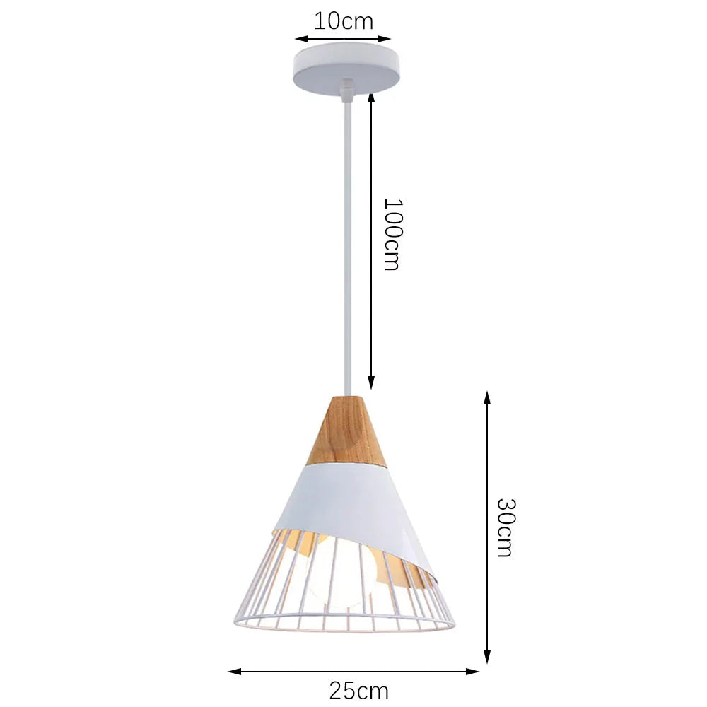 Eleganza Funzionale con Lampada a Sospensione in Stile Nordico