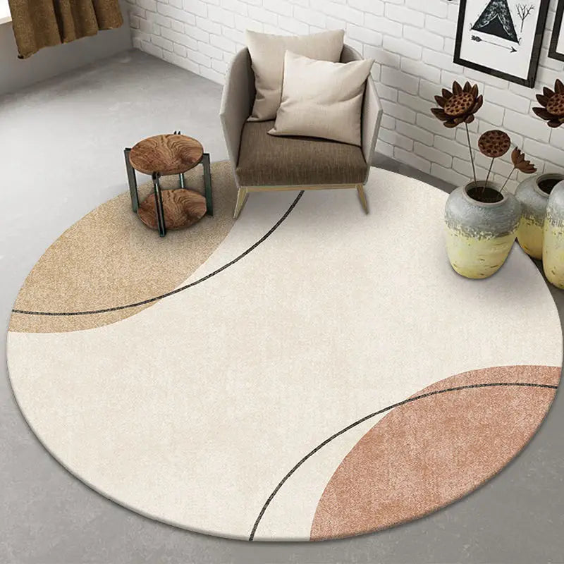 Tappeto Rotondo di Lusso - Eleganza e Comfort per Ogni Stanza