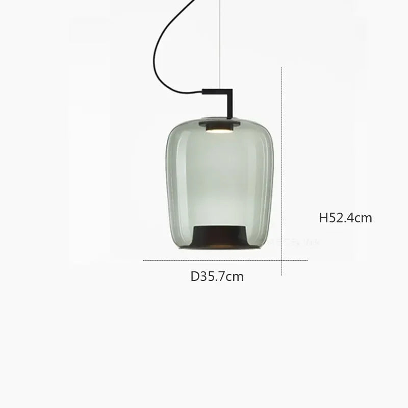 Lampada a Sospensione Moderna in Vetro - Design Nordico per Ambienti Eleganti